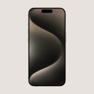 apple iphone 15 pro natural titanium iconcept