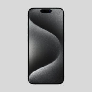 apple iphone 15 pro white titanium iconcept