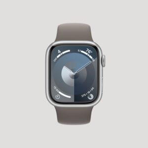 apple watch 9 aluminium case 41mm silver iconcept