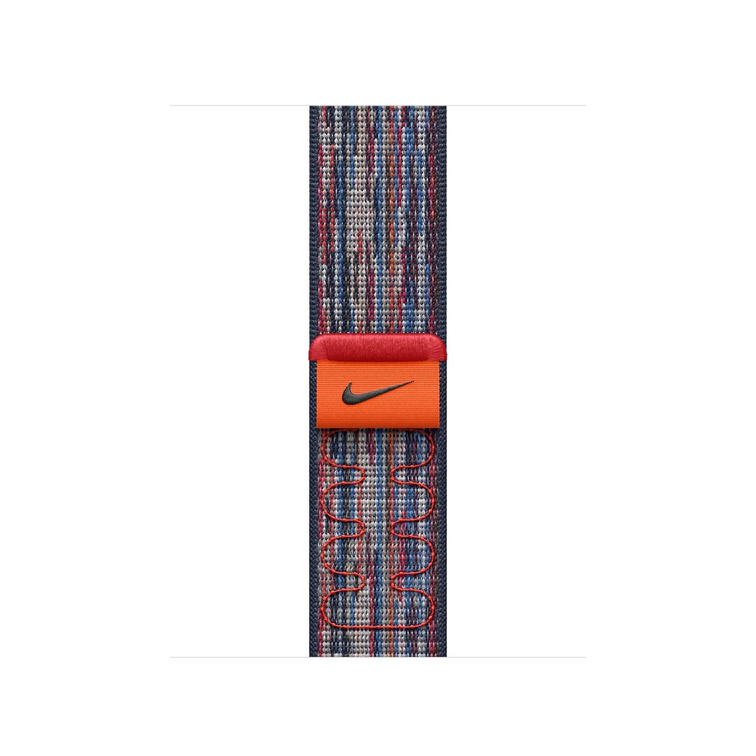 40mm-blue-red-nike-sport-loop-iconcept-1 42mm Nike Sport Loop - Image 1