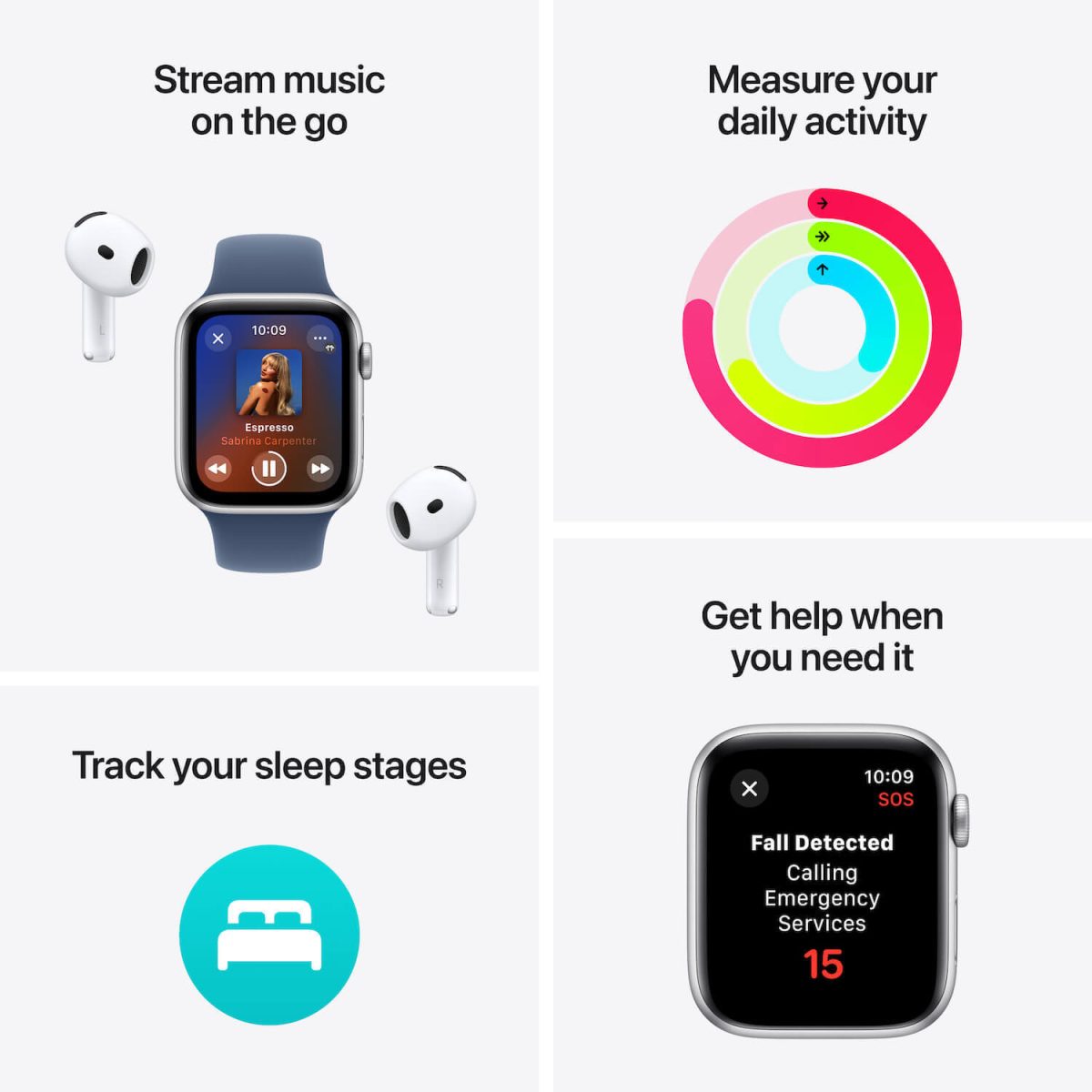Apple Watch SE 44mm with Sport Loop - Image 4