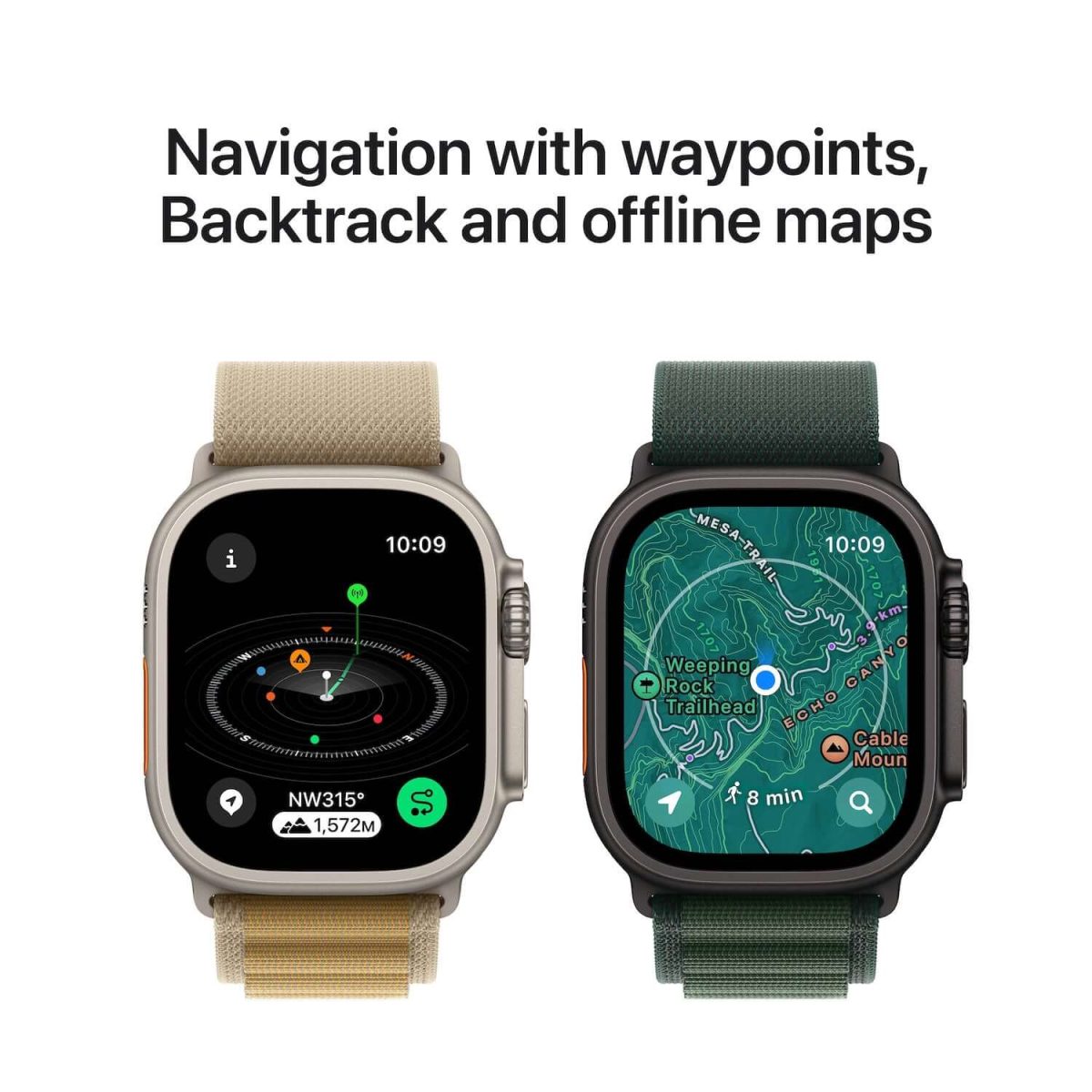 Apple Watch Ultra 2 with Milanese Loop - Image 6