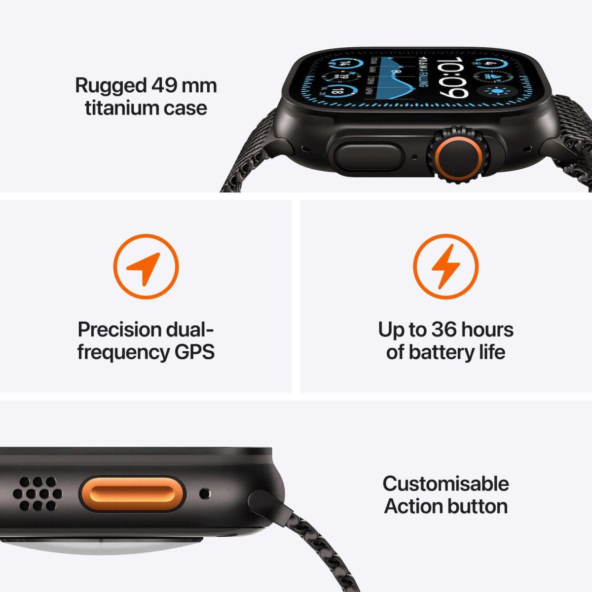 Apple Watch Ultra 2 with Trail Loop - Image 3