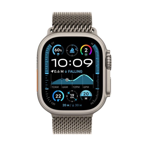 Apple Watch Ultra 2 with Milanese Loop