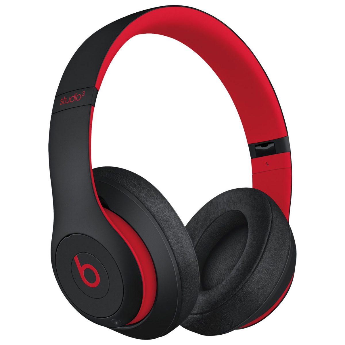 Beats Studio3 Wireless Over-Ear Headphones - The Beats Decade Collection - Defiant Black/Red - Image 1