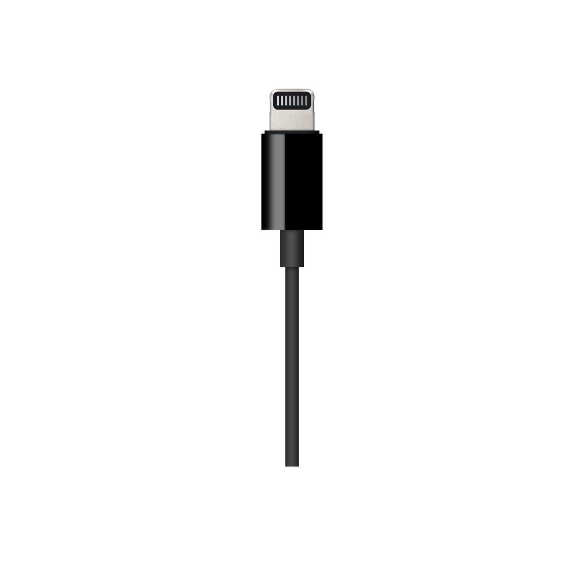 lightning-to-3-5mm-audio-cable-r2c2-av1 Lightning to 3.5mm Audio Cable (1.2m) - Black - Image 1
